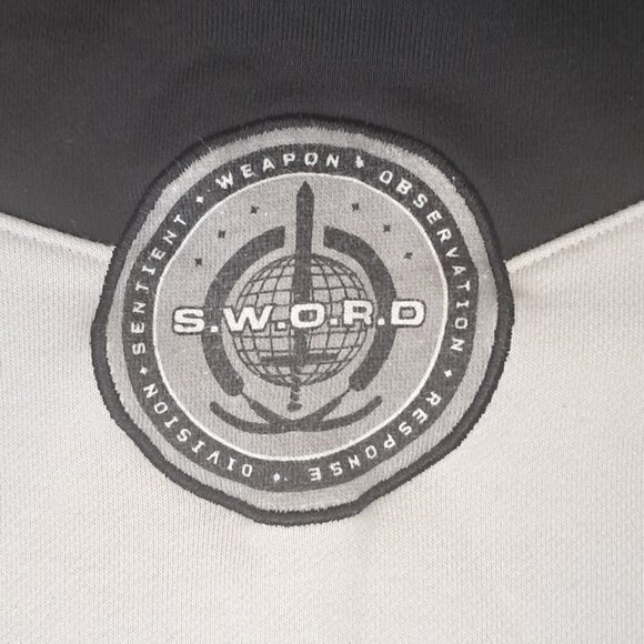 Marvel Her Universe Wanda Vision S.W.O.R.D Comic Logo Sweatshirt SZ Large Disney - Picture 8 of 10